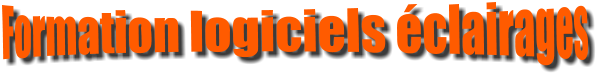 Formation logiciels �clairages